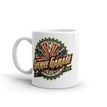 Load image into Gallery viewer, Shenke Garage OG White glossy mug
