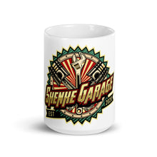 Load image into Gallery viewer, Shenke Garage OG White glossy mug
