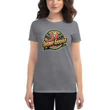 Load image into Gallery viewer, Shenke Garage OG Women&#39;s short sleeve t-shirt
